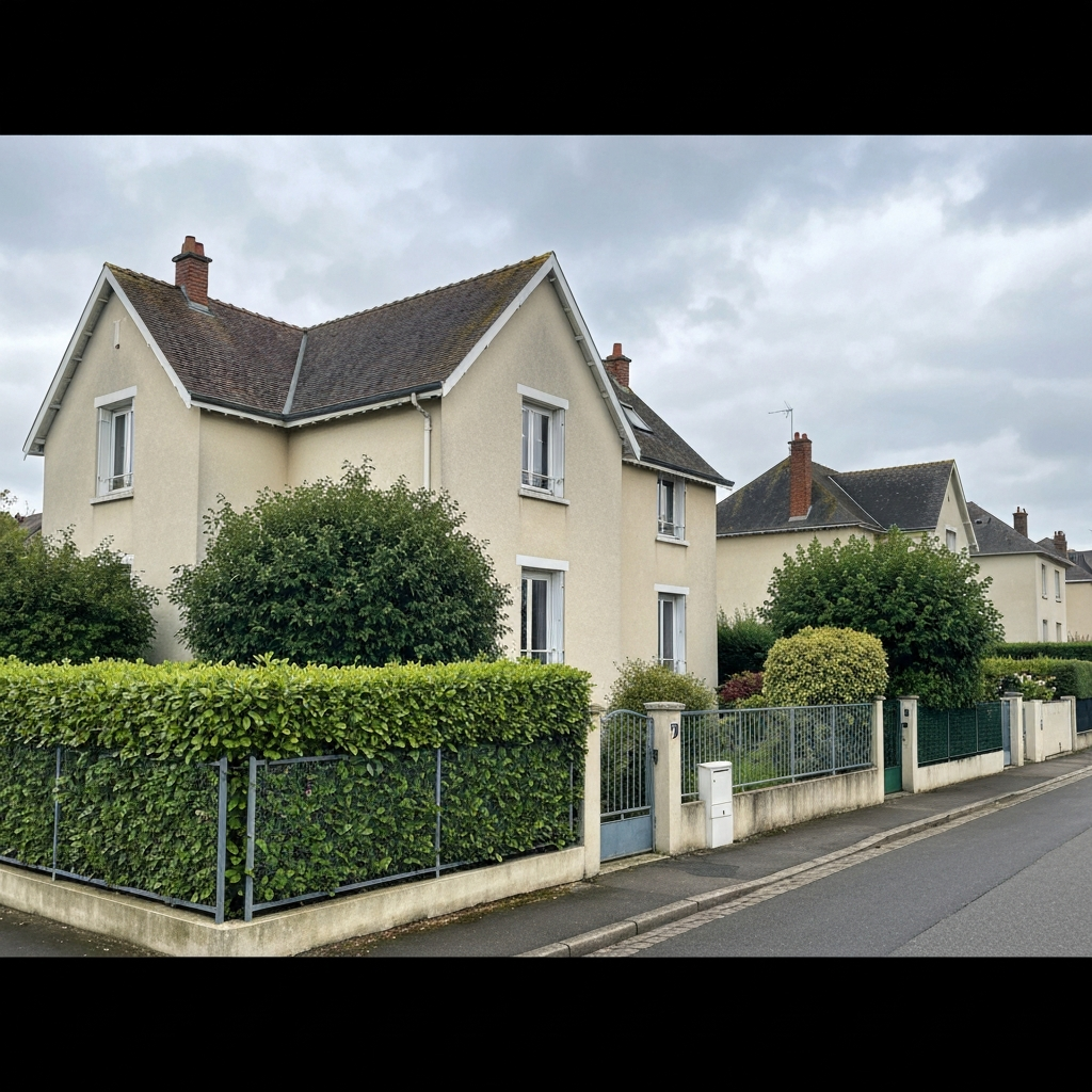 Vue aérienne de Lieusaint avec des maisons et des immeubles pour estimation immobilière gratuite