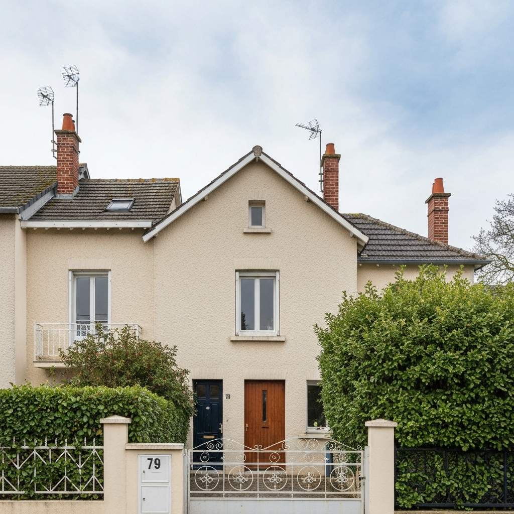 Capture d'écran d'un simulateur d'estimation immobilière à Lieusaint